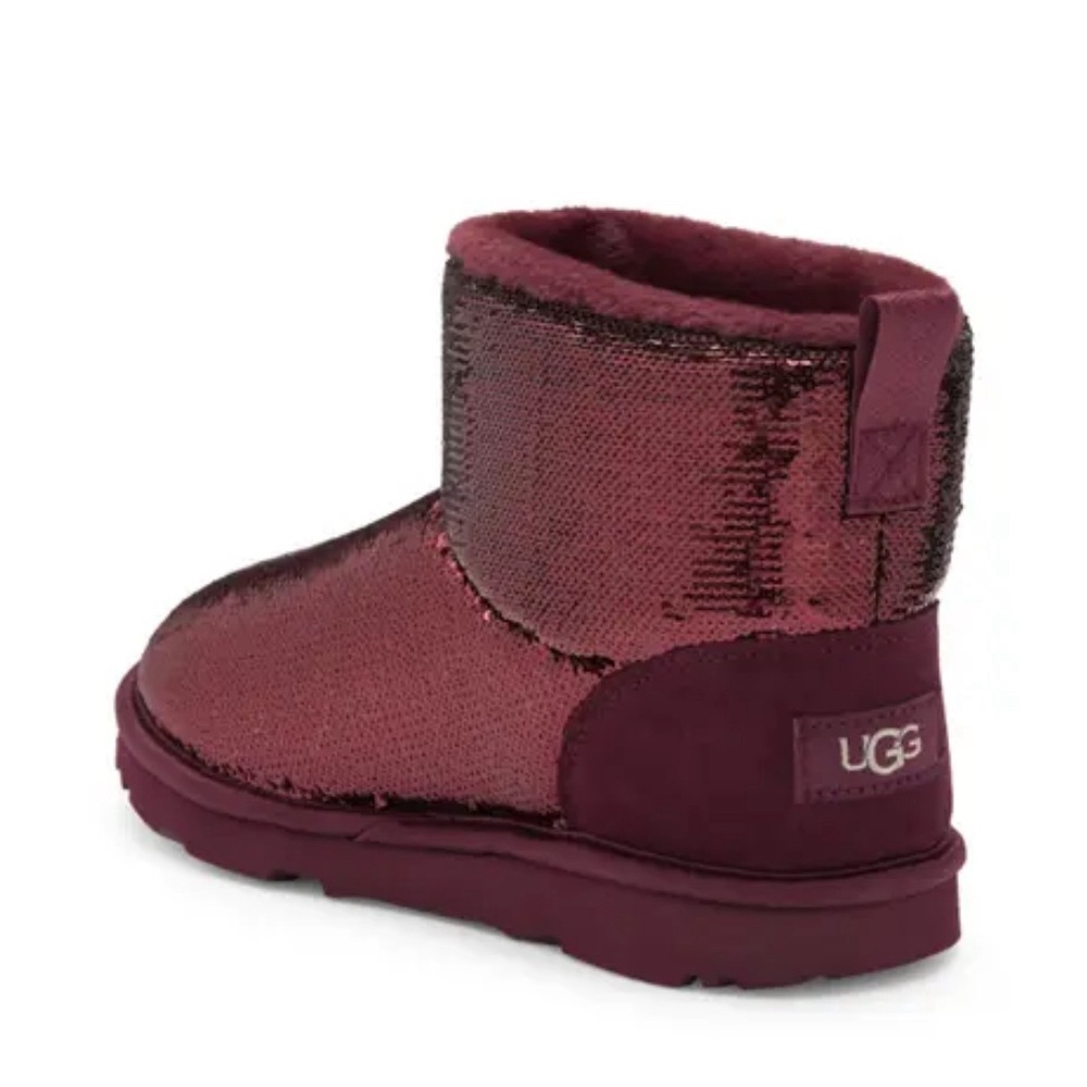 UGG sequined edition Classic Mini Mirror Ball.   NEW WITH BOX